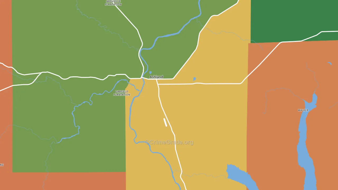 04732, ME Map of Drug-Related Crime Rates