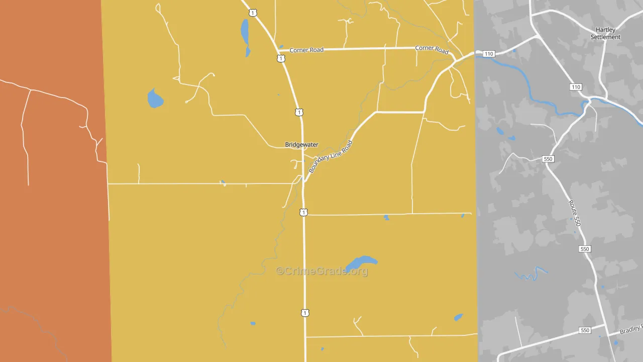 04735, ME Map of Drug-Related Crime Rates