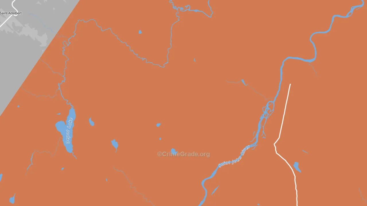 04737, ME Map of Drug-Related Crime Rates