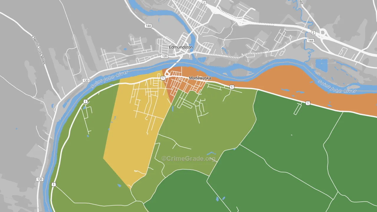 04756, ME Map of Drug-Related Crime Rates