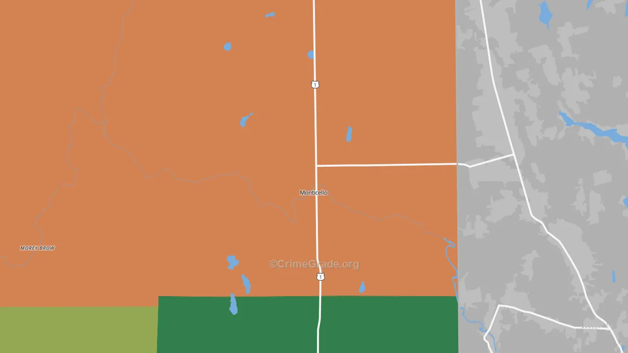 04760, ME Map of Drug-Related Crime Rates