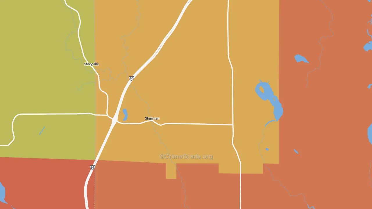 04776, ME Map of Drug-Related Crime Rates