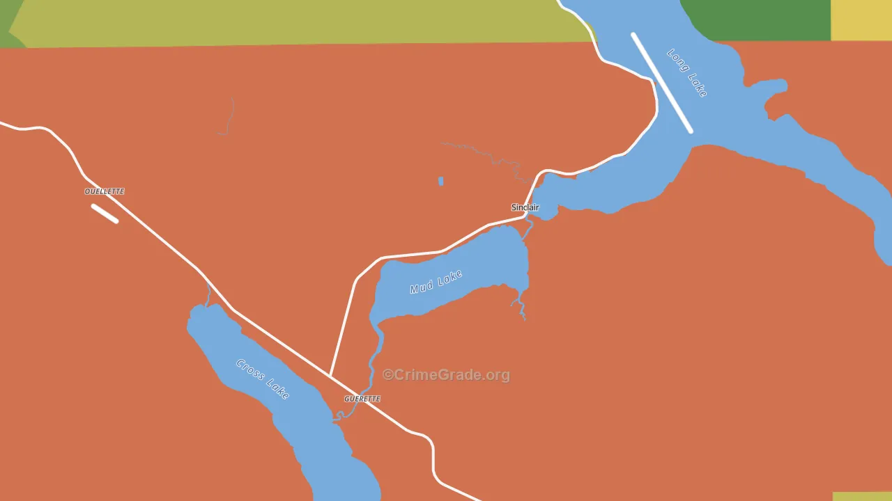 04779, ME Map of Drug-Related Crime Rates