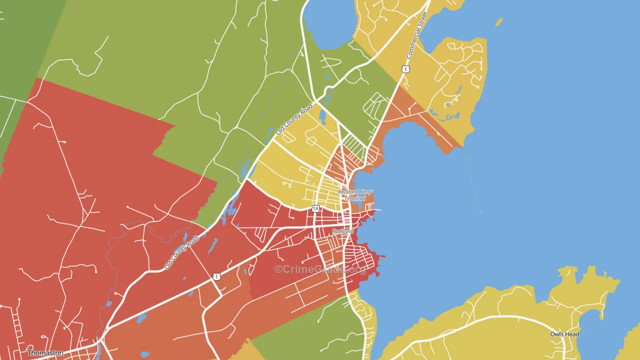 04841, ME Map of Drug-Related Crime Rates