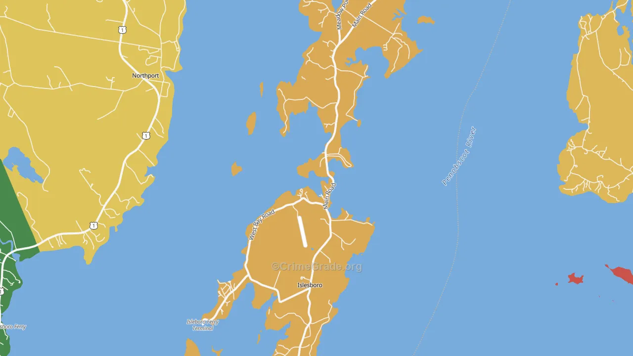 04848, ME Map of Drug-Related Crime Rates