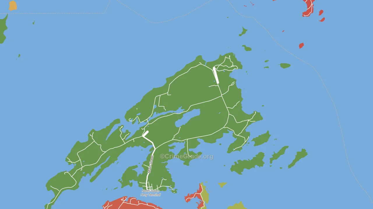 04853, ME Map of Drug-Related Crime Rates