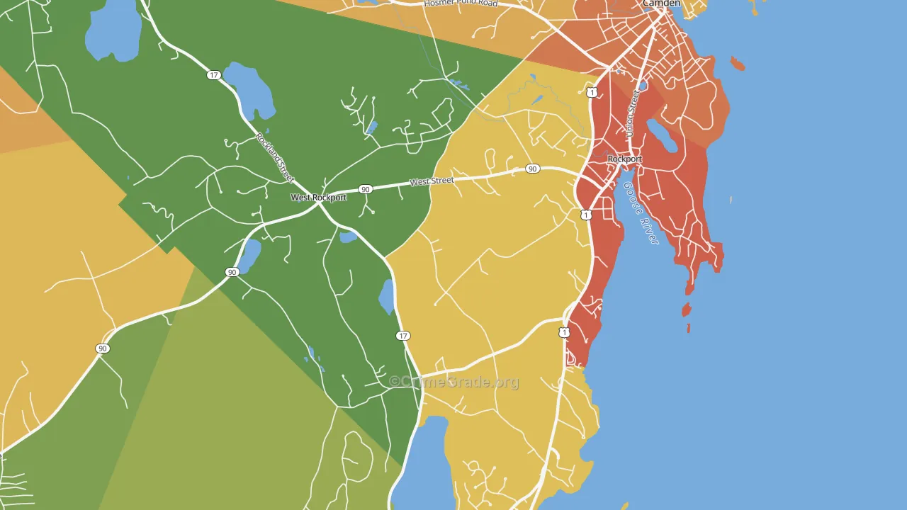 04856, ME Map of Drug-Related Crime Rates