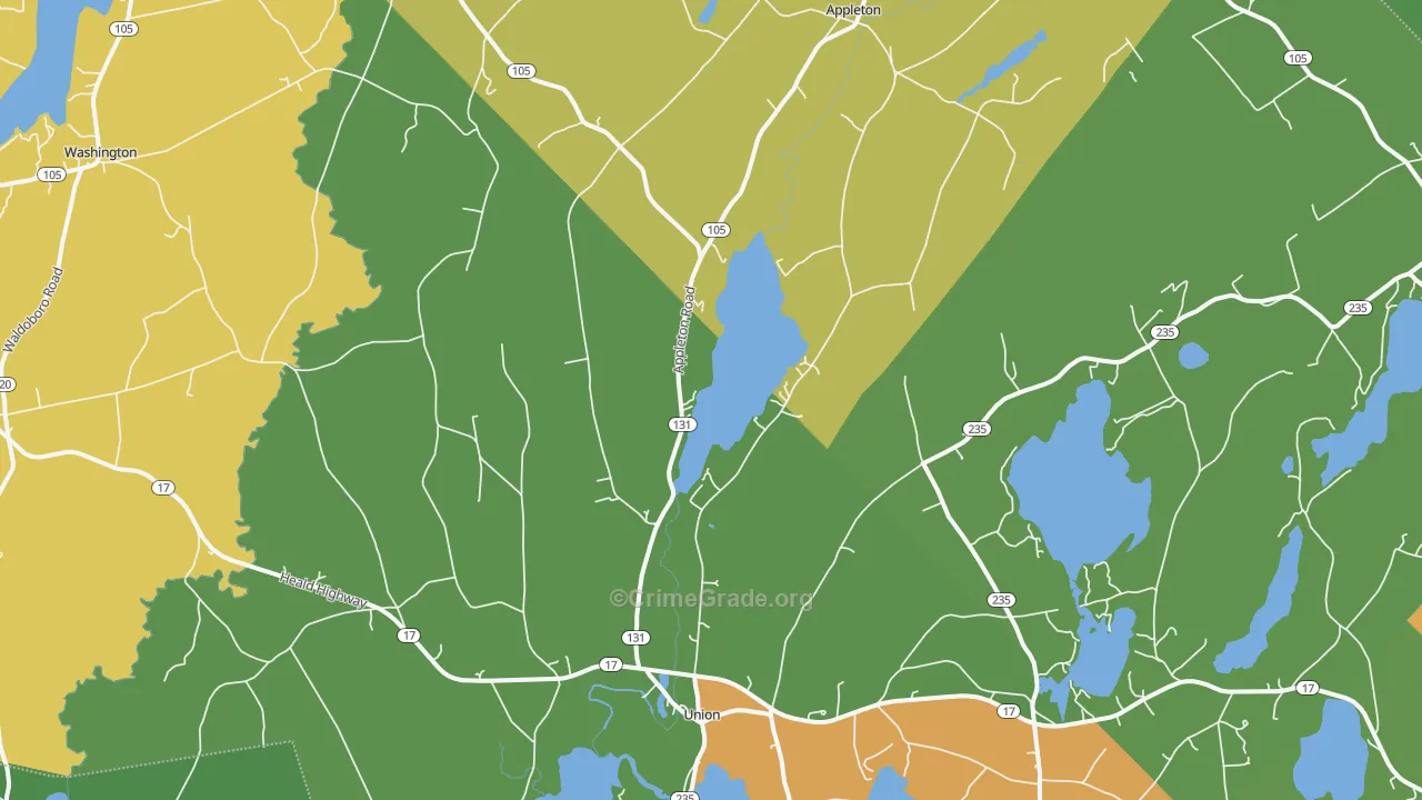 04862, ME Map of Drug-Related Crime Rates