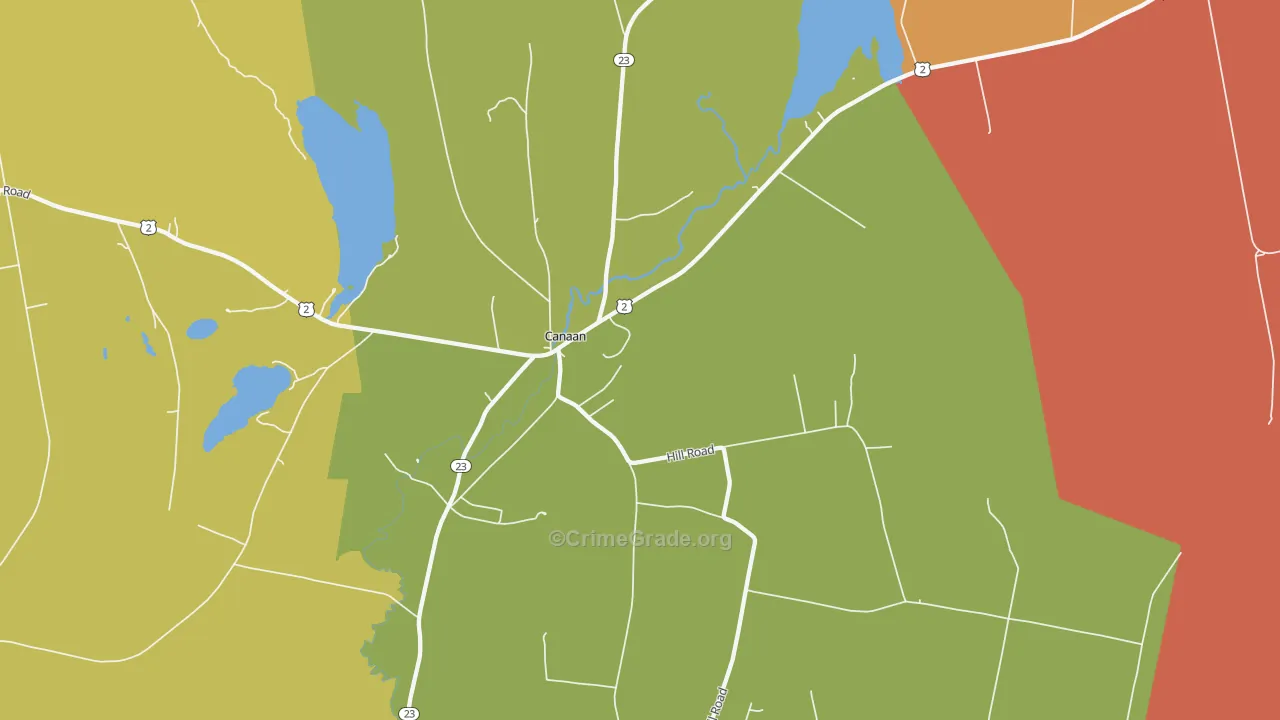 04924, ME Map of Drug-Related Crime Rates