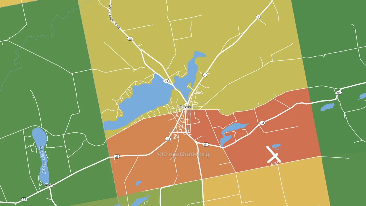 04930, ME Map of Drug-Related Crime Rates