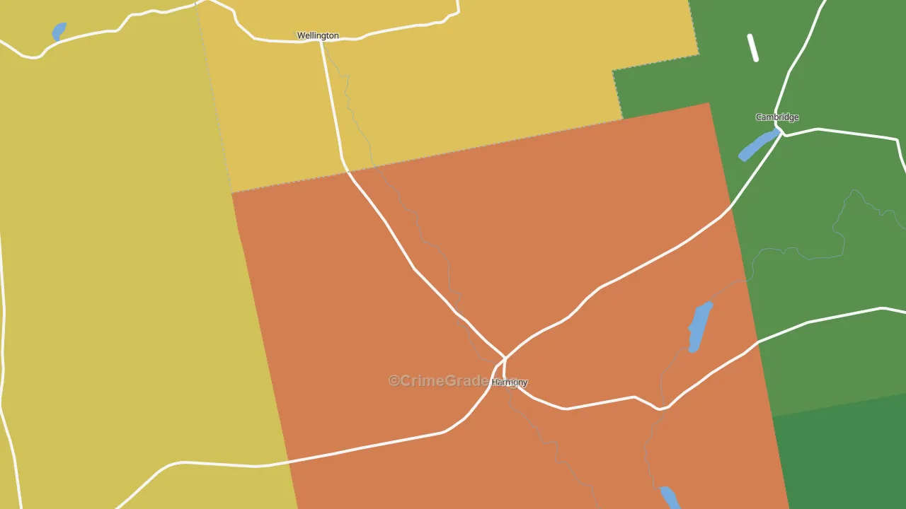 04942, ME Map of Drug-Related Crime Rates
