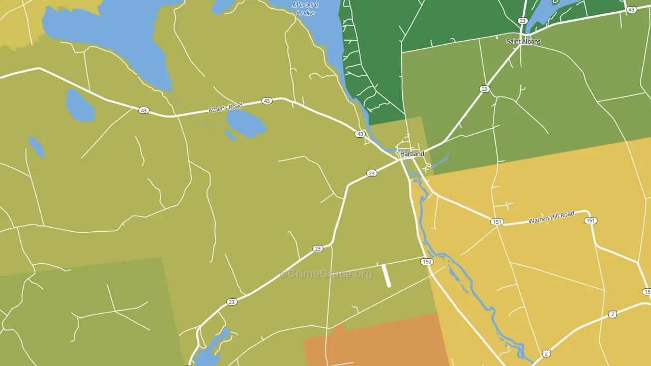04943, ME Map of Drug-Related Crime Rates