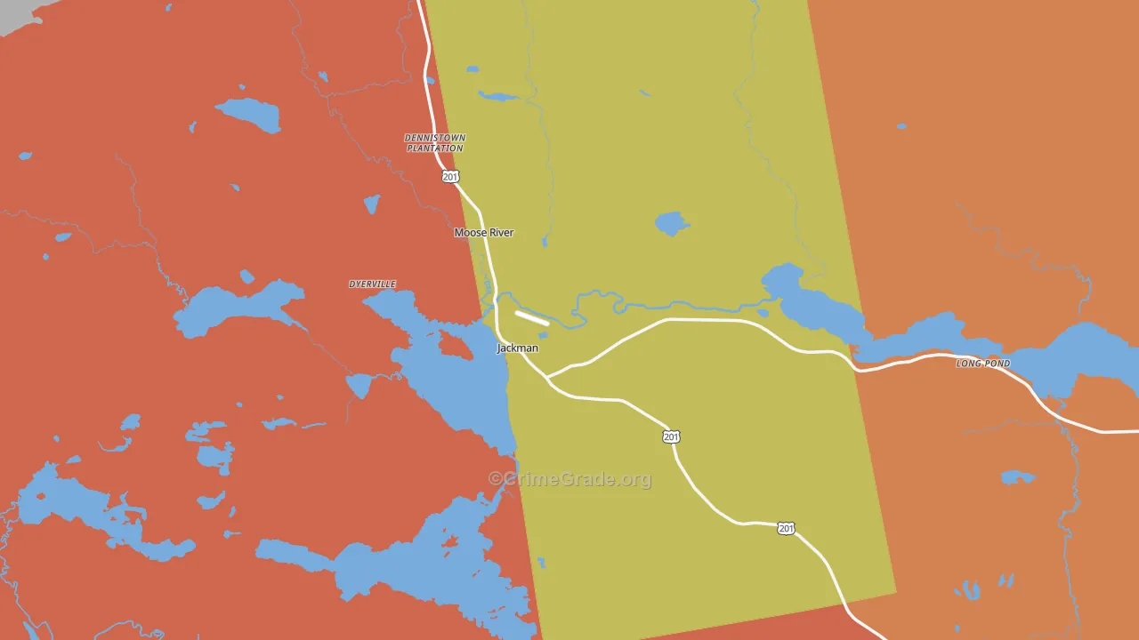 04945, ME Map of Drug-Related Crime Rates