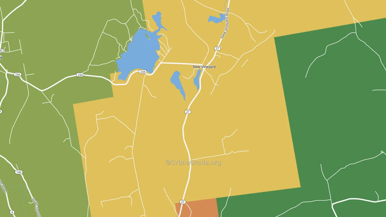 04956, ME Map of Drug-Related Crime Rates