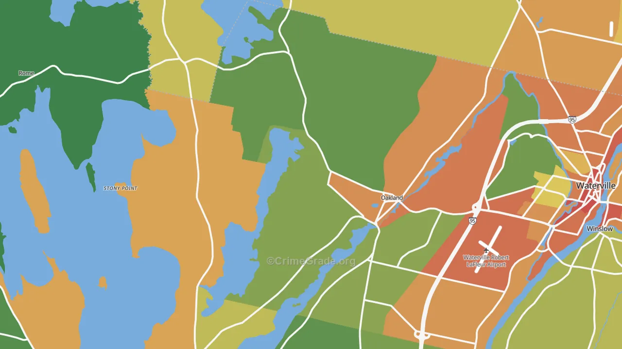 04963, ME Map of Drug-Related Crime Rates