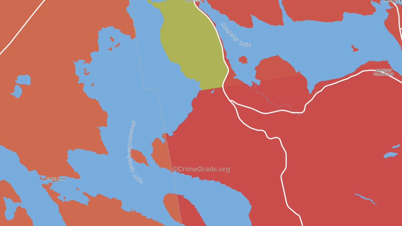 04964, ME Map of Drug-Related Crime Rates