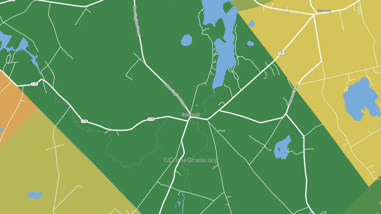 04973, ME Map of Drug-Related Crime Rates