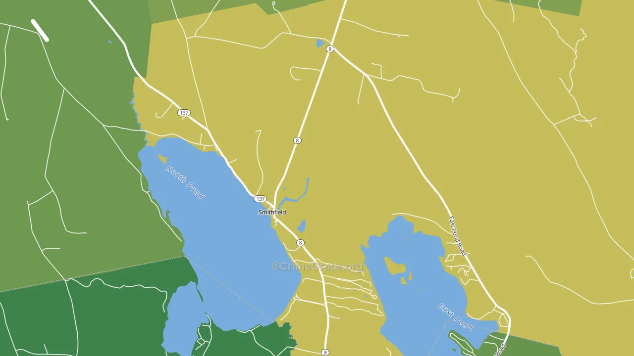 04978, ME Map of Drug-Related Crime Rates