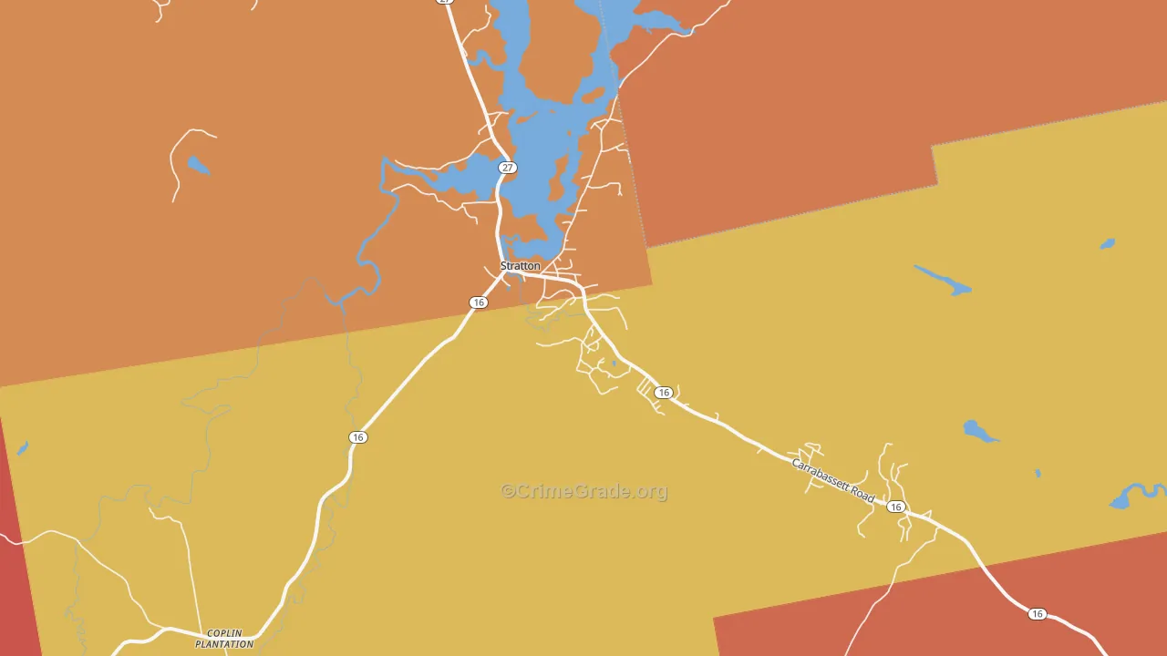 04982, ME Map of Drug-Related Crime Rates