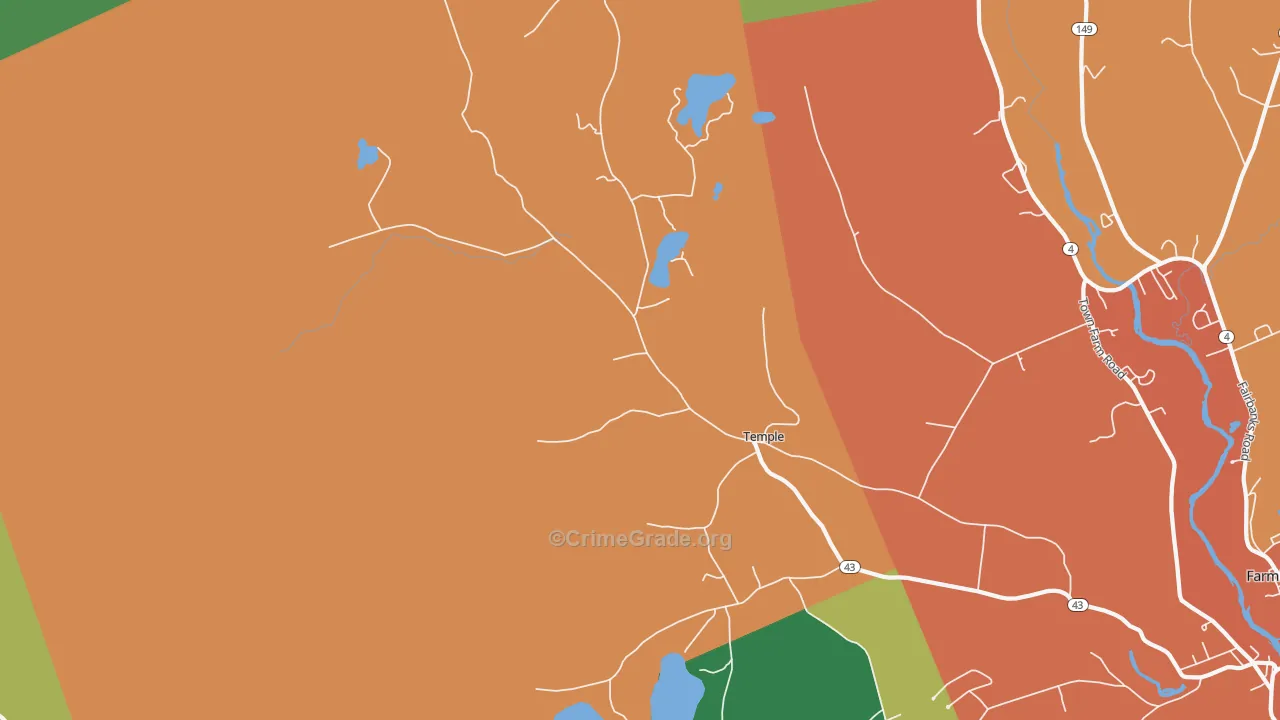 04984, ME Map of Drug-Related Crime Rates
