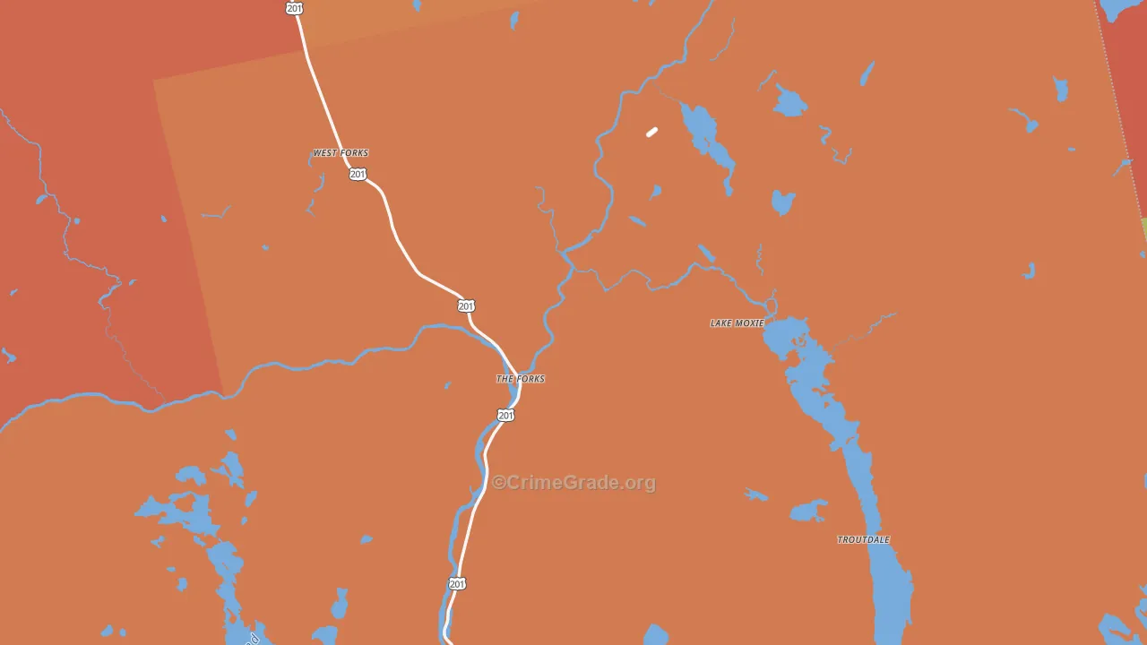 04985, ME Map of Drug-Related Crime Rates