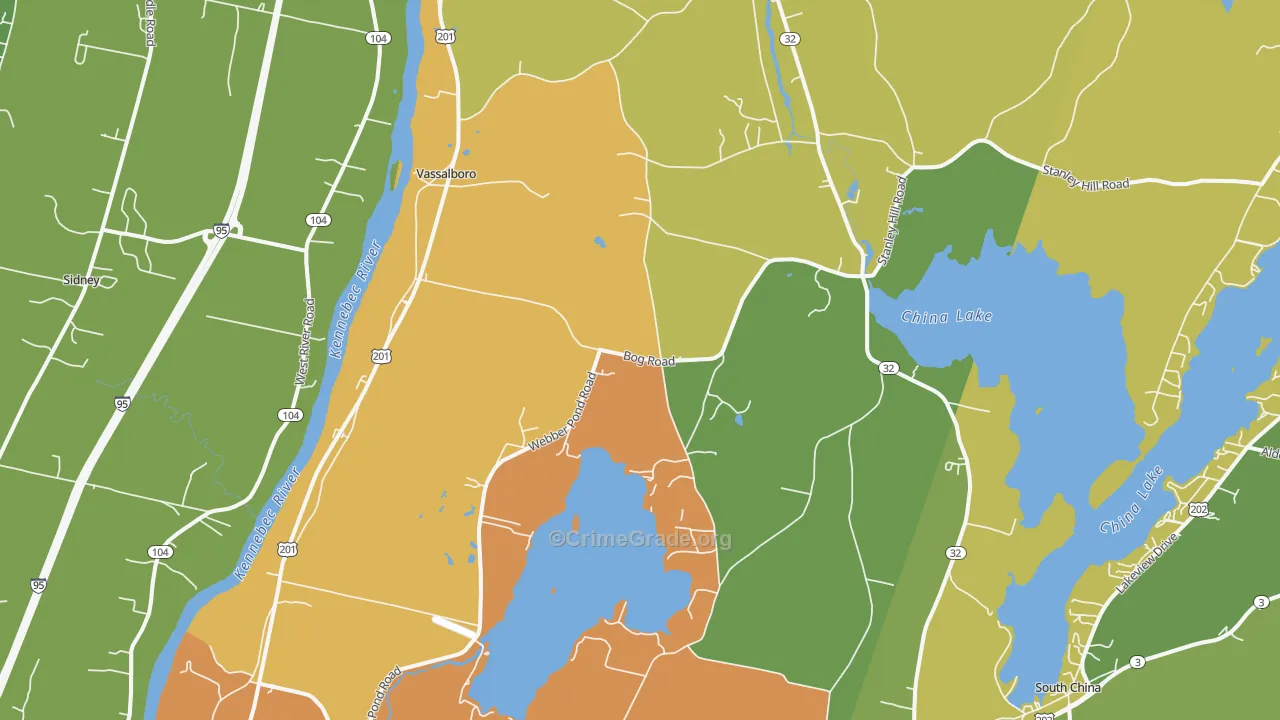 04989, ME Map of Drug-Related Crime Rates
