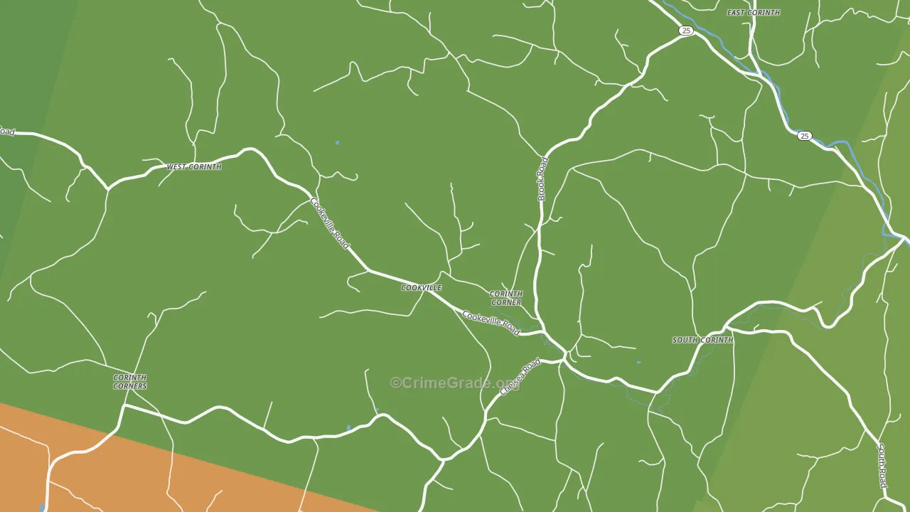 05039, VT Map of Drug-Related Crime Rates