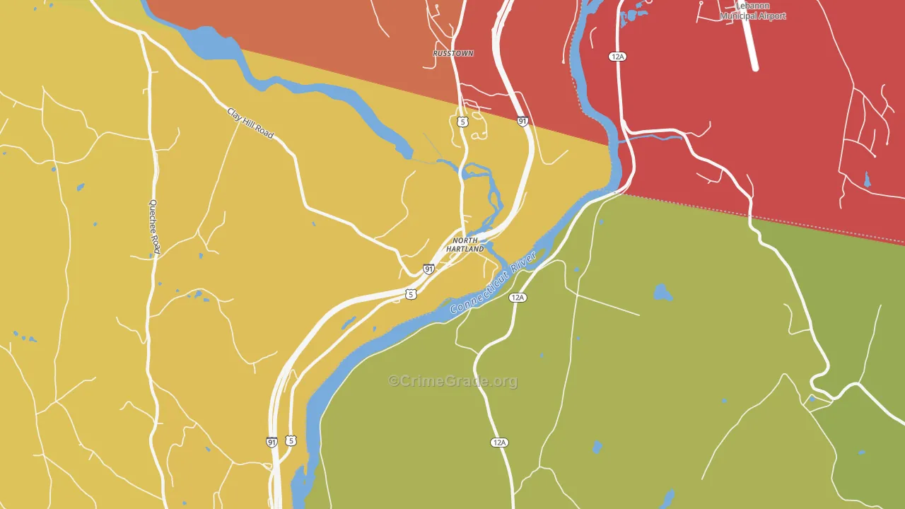 05052, VT Map of Drug-Related Crime Rates