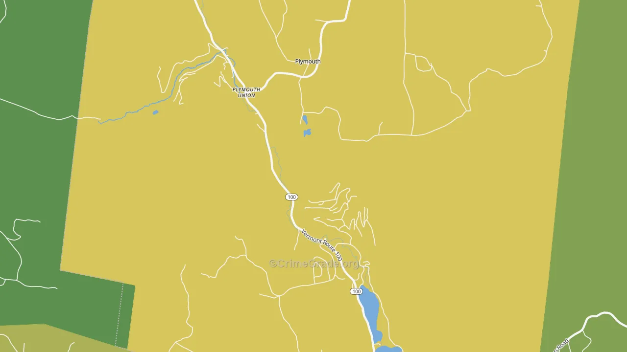 05056, VT Map of Drug-Related Crime Rates