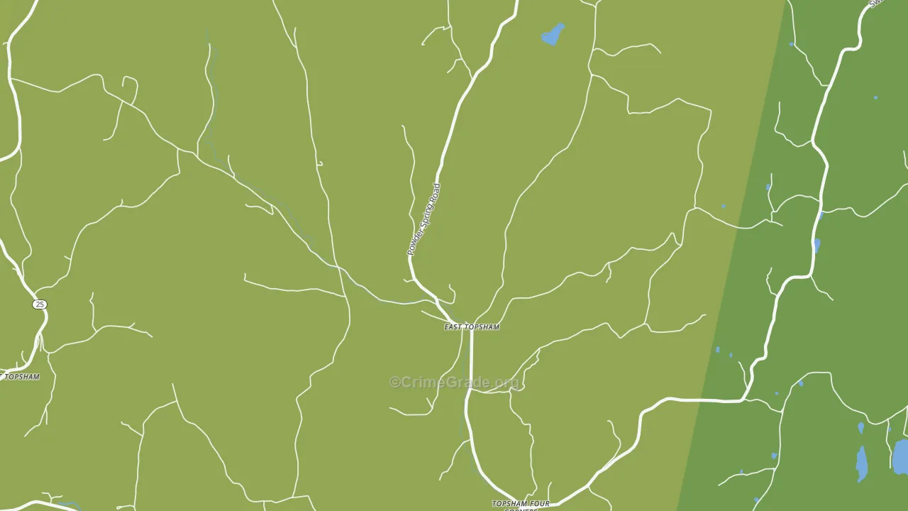 05076, VT Map of Drug-Related Crime Rates
