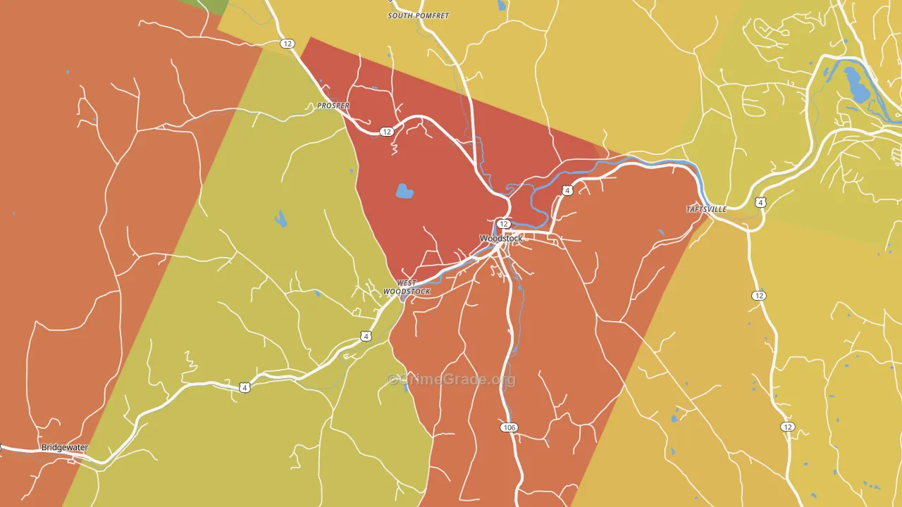 05091, VT Map of Drug-Related Crime Rates