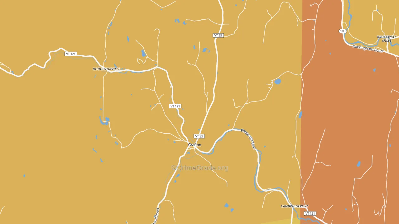 05146, VT Map of Drug-Related Crime Rates