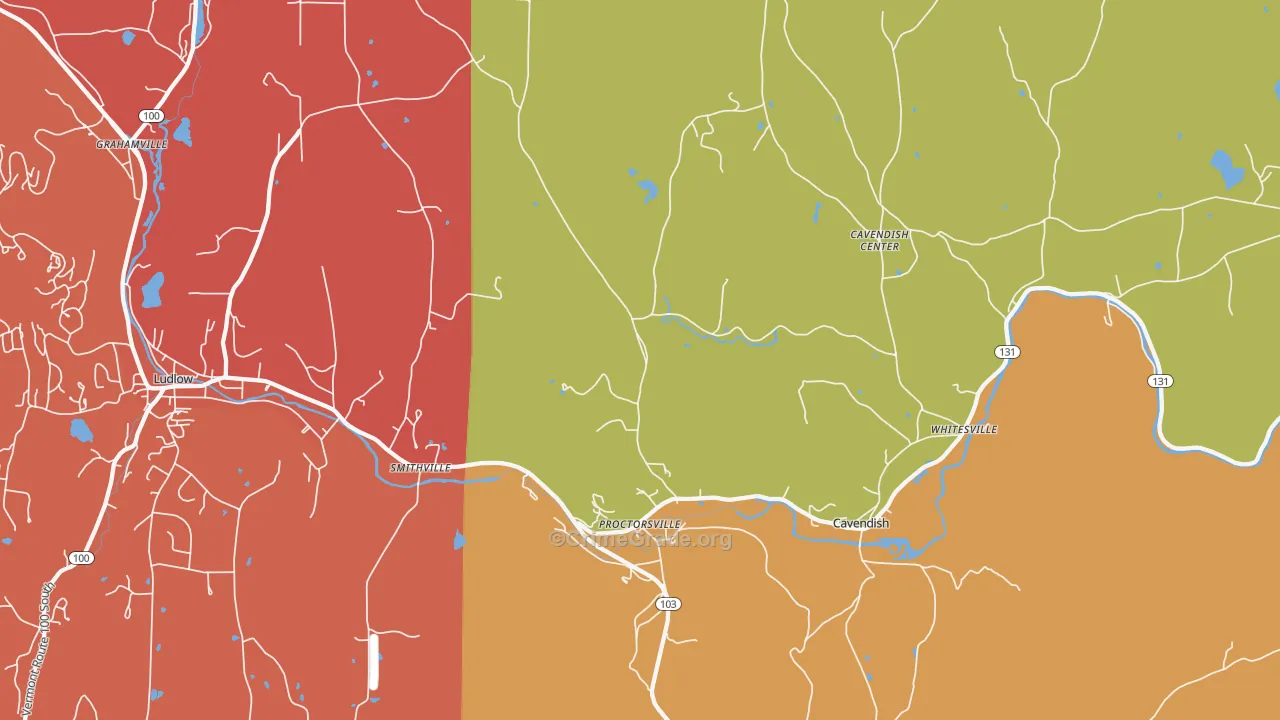 05153, VT Map of Drug-Related Crime Rates