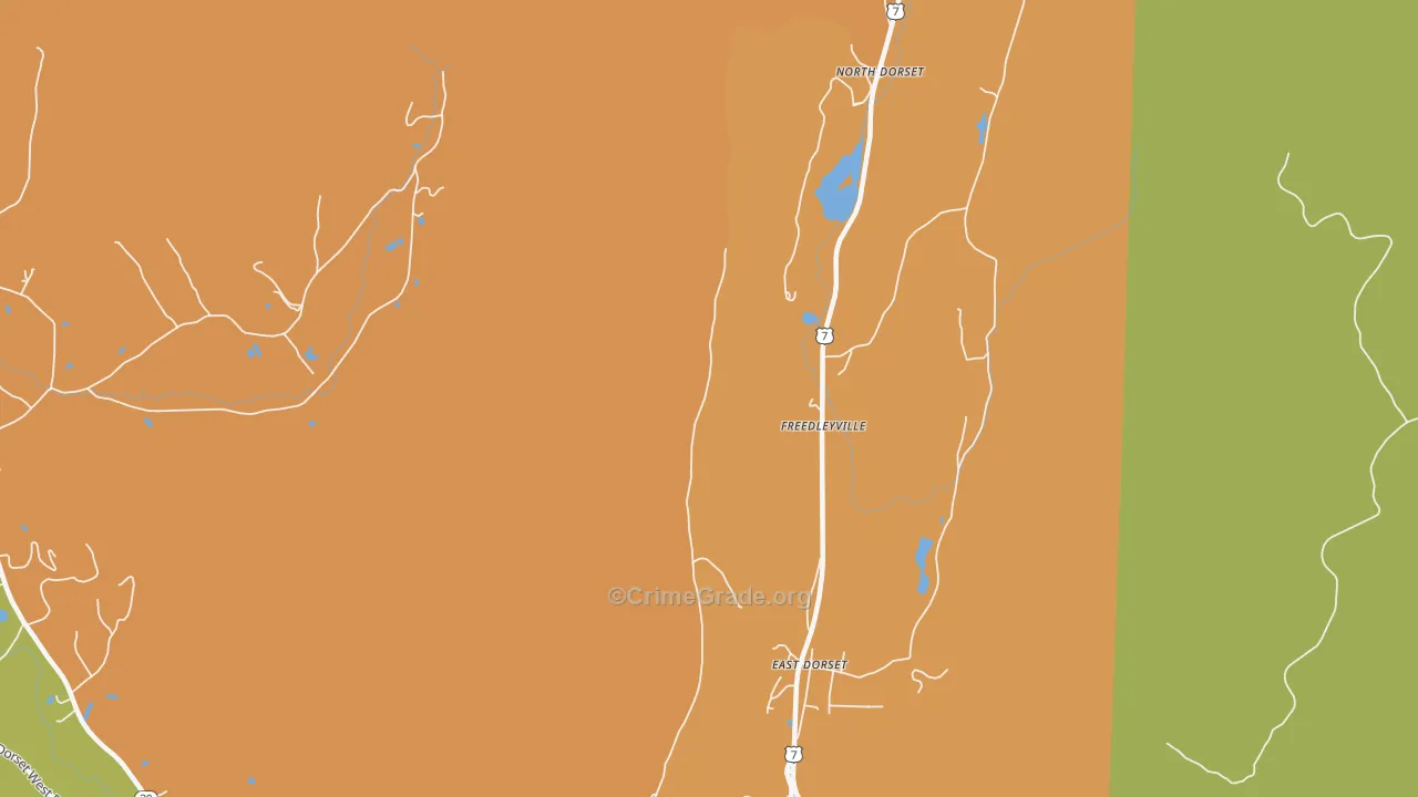05253, VT Map of Drug-Related Crime Rates