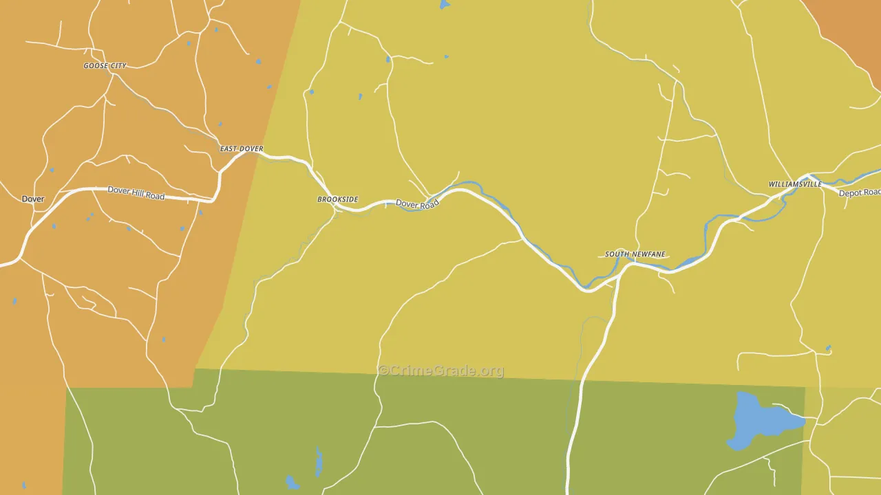 05351, VT Map of Drug-Related Crime Rates