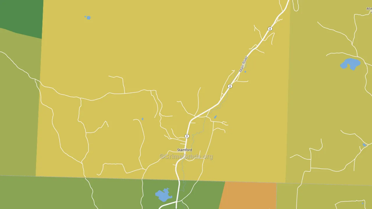 05352, VT Map of Drug-Related Crime Rates