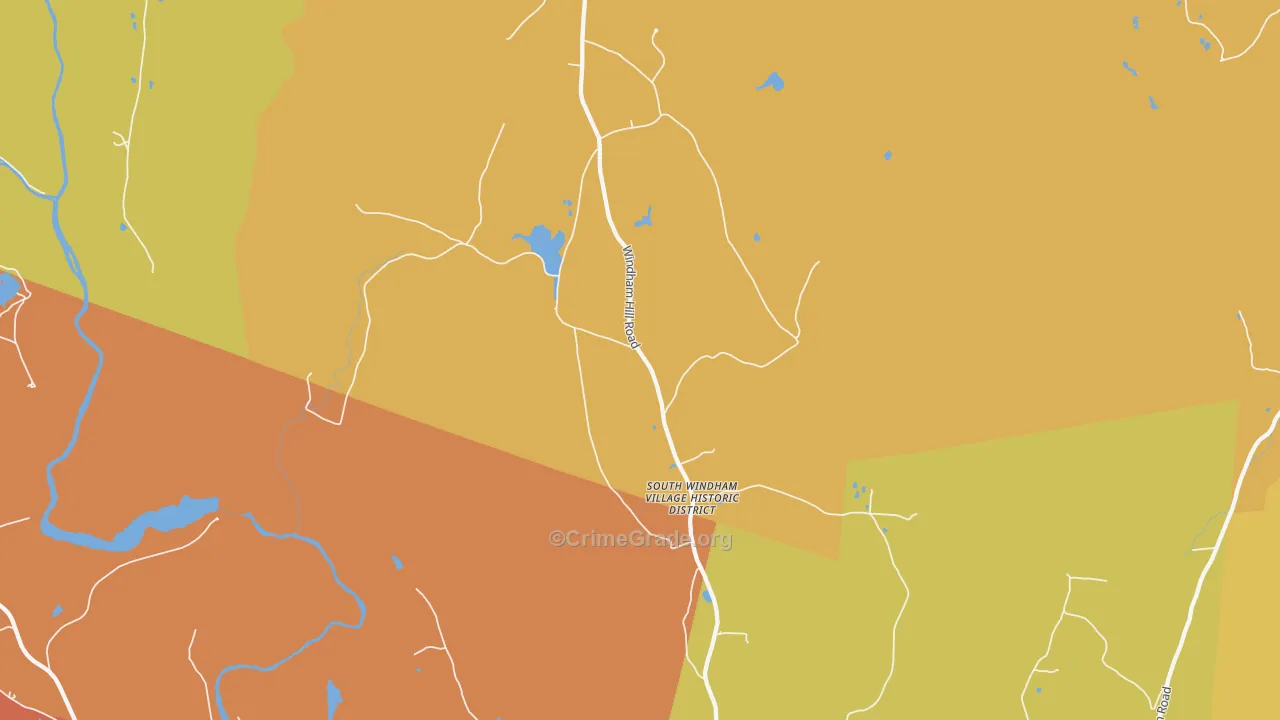 05359, VT Map of Drug-Related Crime Rates
