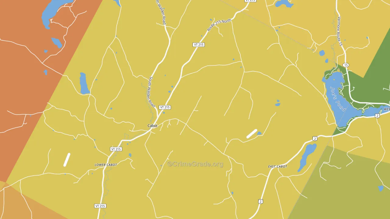 05647, VT Map of Drug-Related Crime Rates