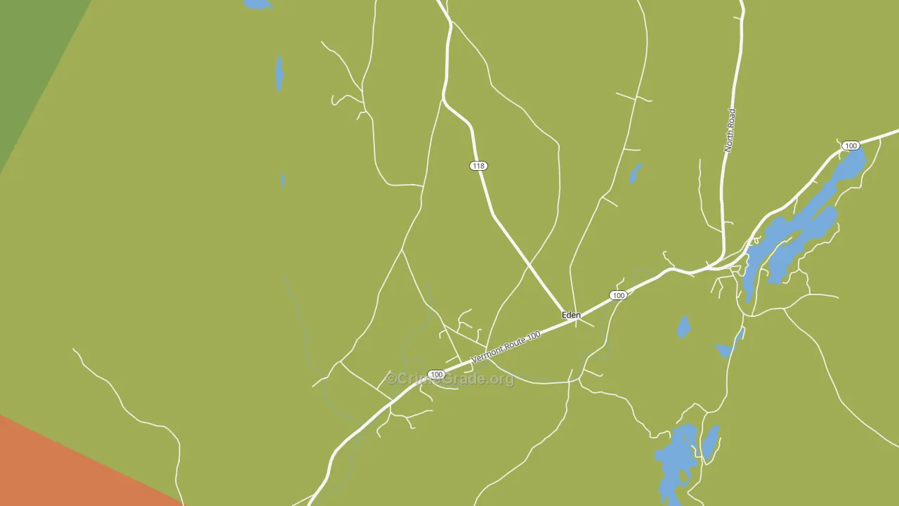 05652, VT Map of Drug-Related Crime Rates