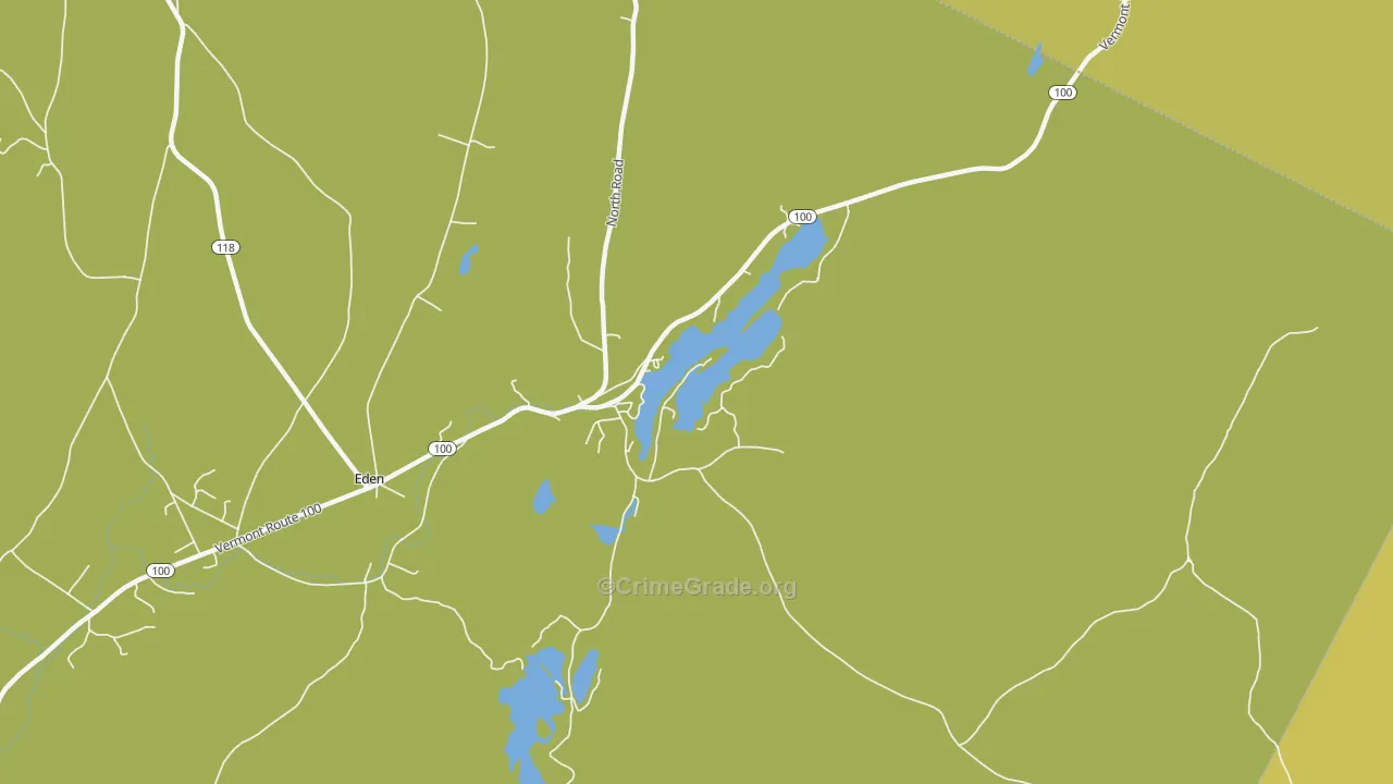 05653, VT Map of Drug-Related Crime Rates
