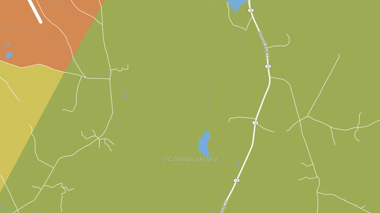05657, VT Map of Drug-Related Crime Rates