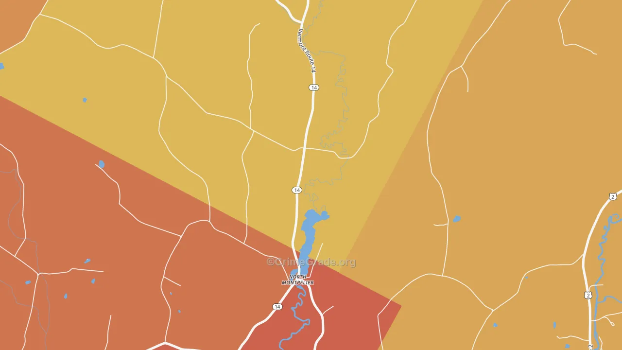05666, VT Map of Drug-Related Crime Rates