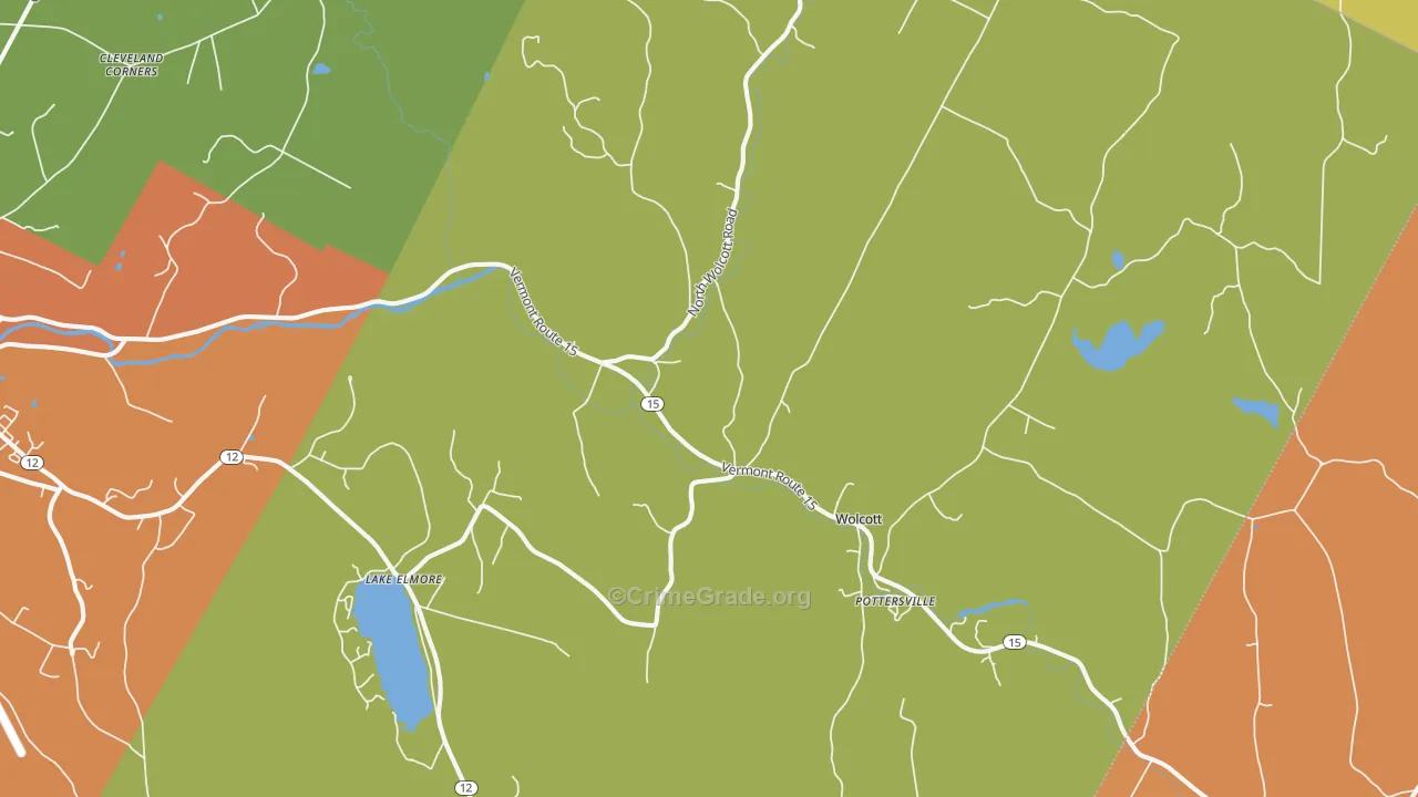 05680, VT Map of Drug-Related Crime Rates
