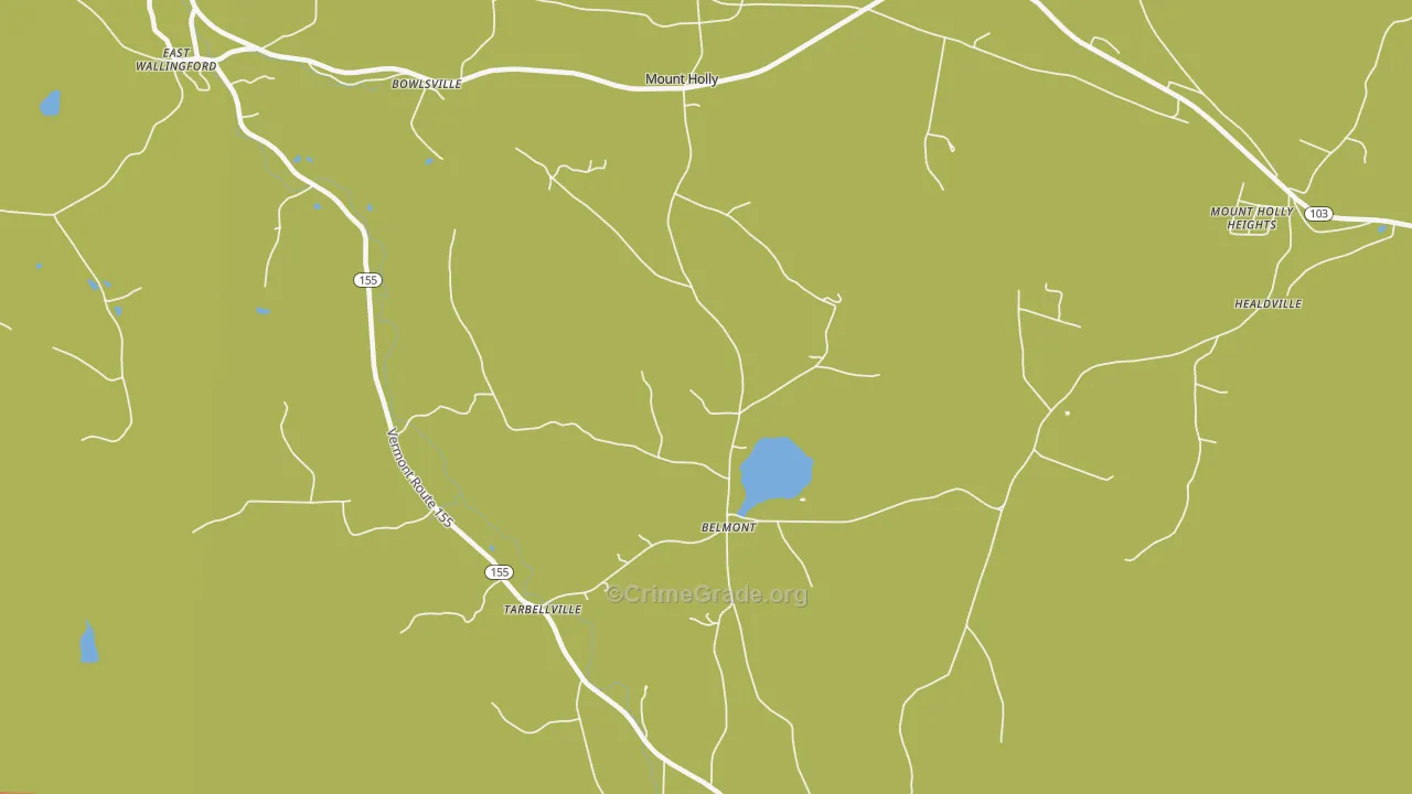 05730, VT Map of Drug-Related Crime Rates