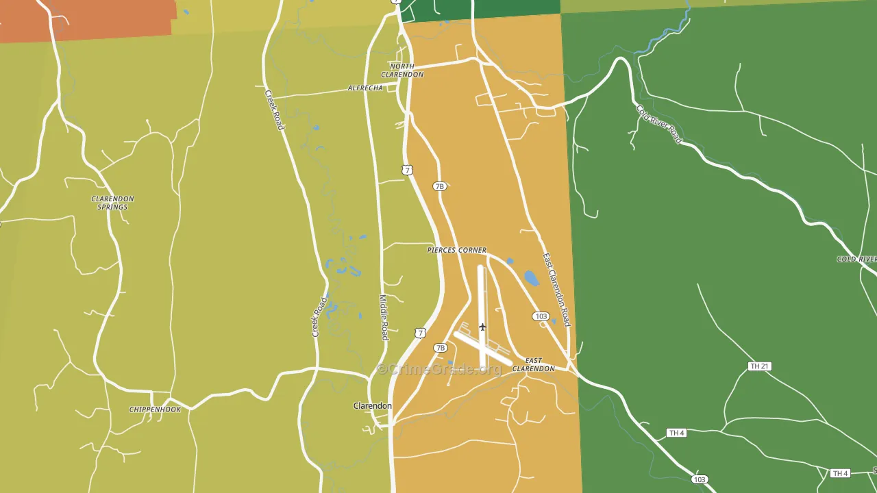 05759, VT Map of Drug-Related Crime Rates