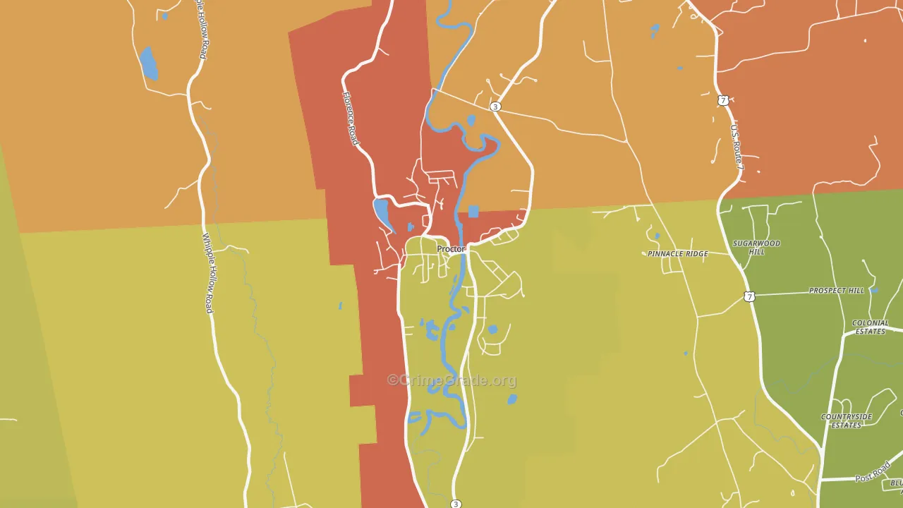 05765, VT Map of Drug-Related Crime Rates
