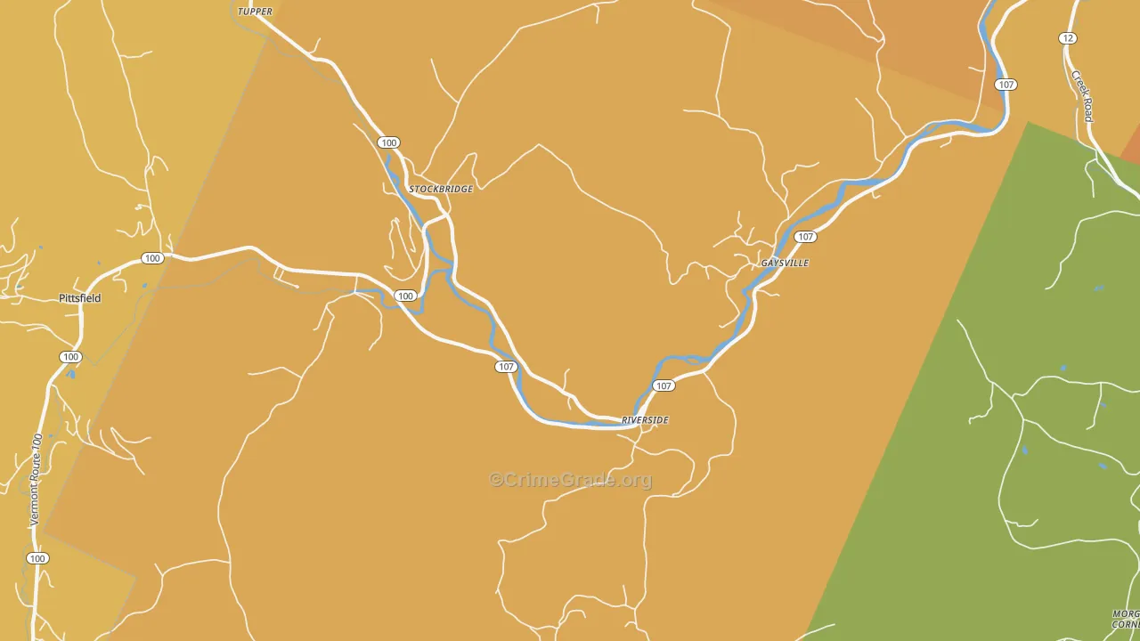 05772, VT Map of Drug-Related Crime Rates