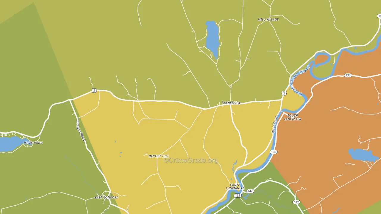 05906, VT Map of Drug-Related Crime Rates