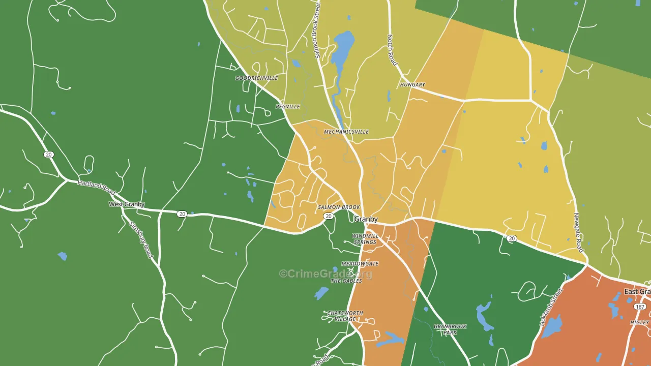 06035, CT Map of Drug-Related Crime Rates