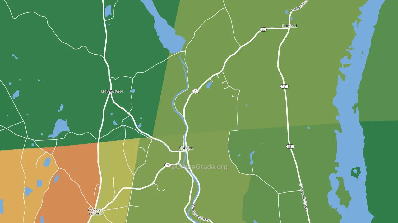 06065, CT Map of Drug-Related Crime Rates